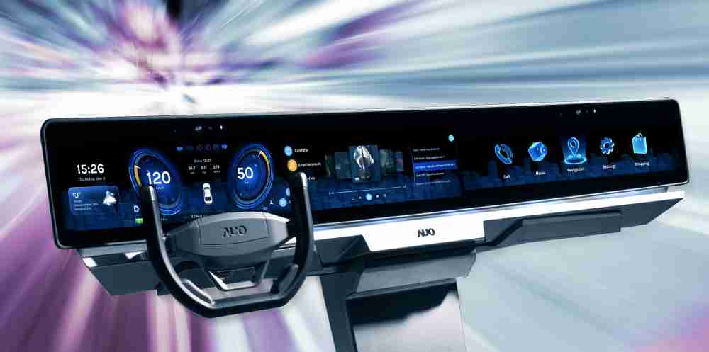 赏金国际开拓前瞻显示技术创新应用，，，，结合优异整合设计能力，，，，开发智能车载FIDM Plus一体化显示方案，，，让驾驶操作与车内娱乐体验再进化