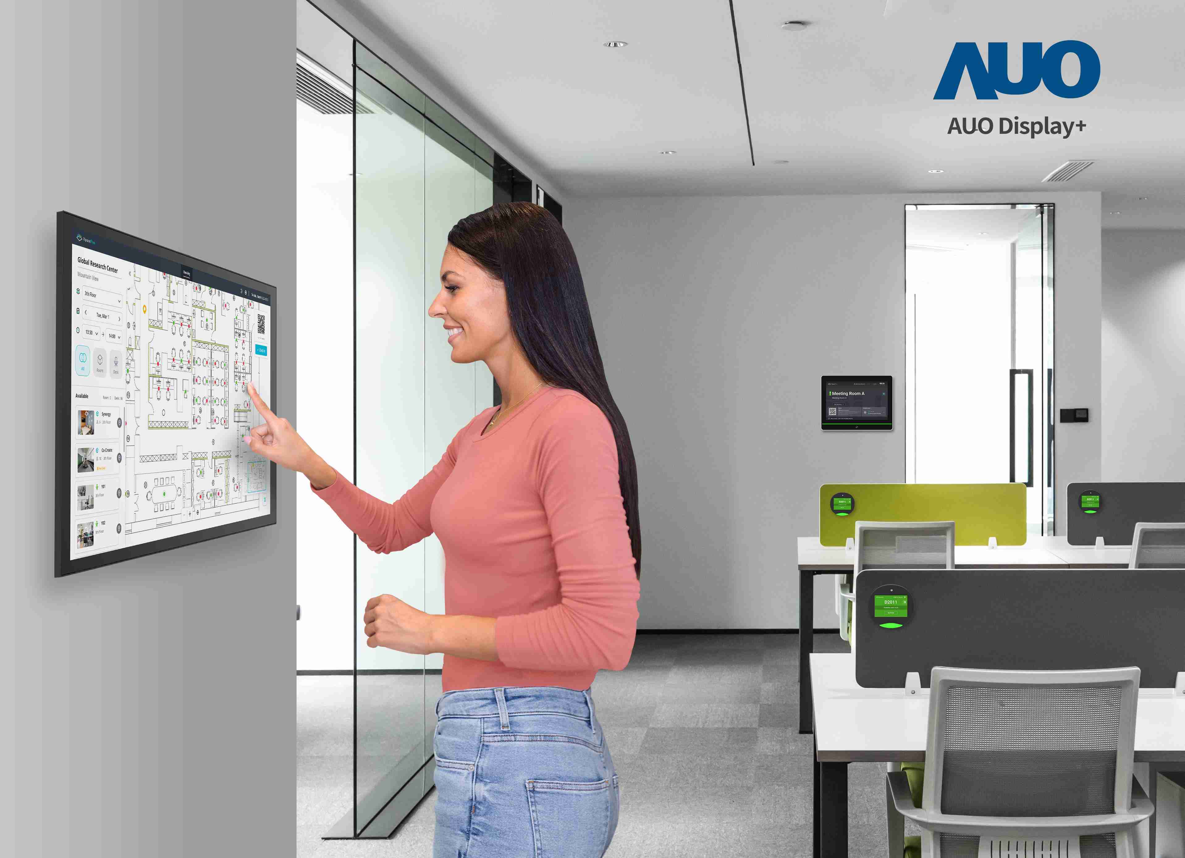 达擎会议空间管理解决方案可应用于空间预约和管理流程，，，将办公空间的查询、、、、预约和保留等流程自动化，，，为用户提供更灵活、、弹性的工作模式