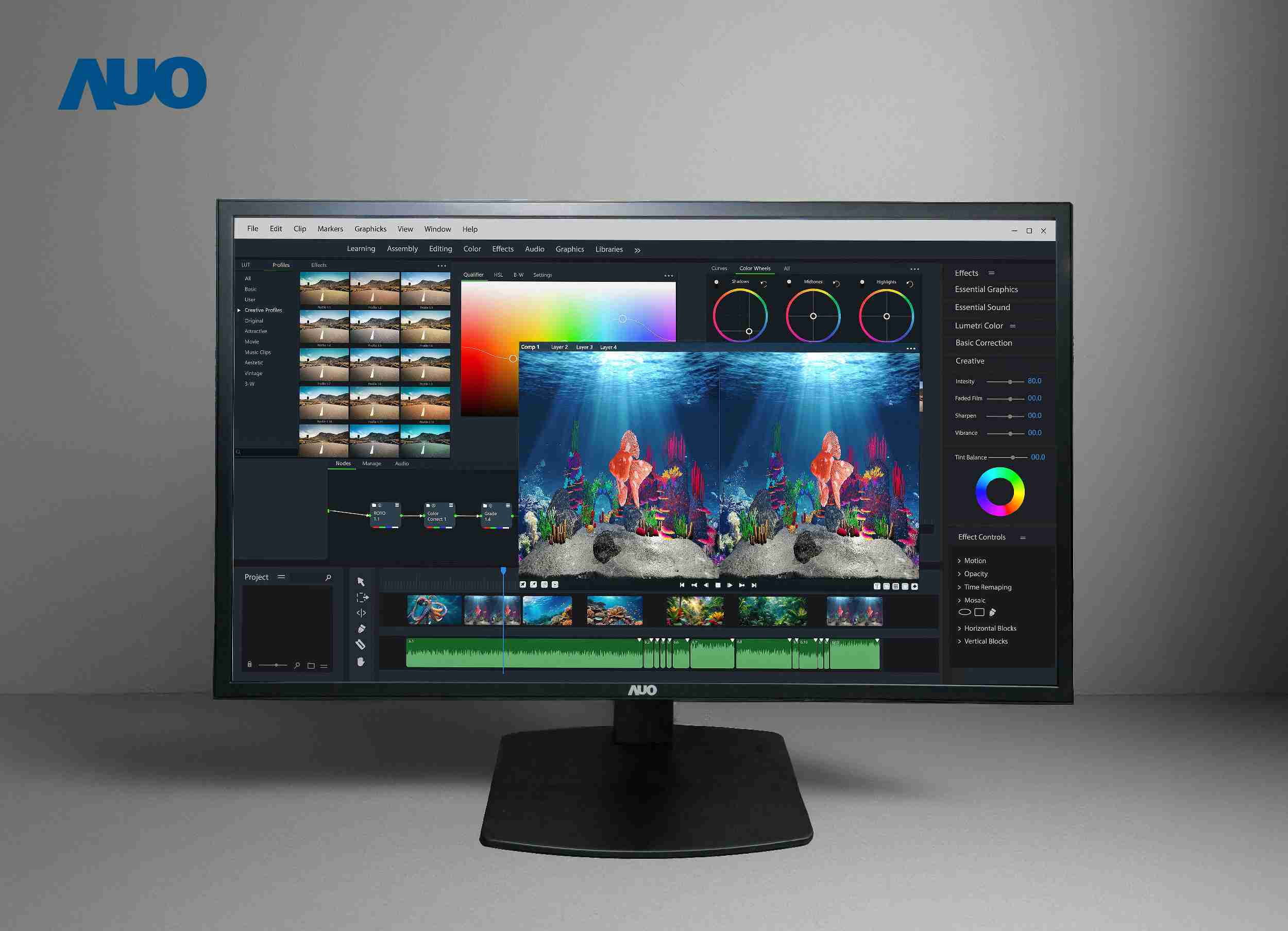 赏金国际开发32吋2D/3D专业桌上型显示器，，，，拥有8K4K超高分辨率，，并以低串扰算法优化3D显示效果，，搭载自动眼球追踪功能，，能实时调整3D图像，，，进行实时2D与3D无缝共存窗口，，提供图像设计工作者突破二维接口的崭新工作氛围与效率